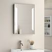 Vellamo LED Illuminated Bathroom Mirror with Shaver Socket & Demister Pad - 700mm x 500mm