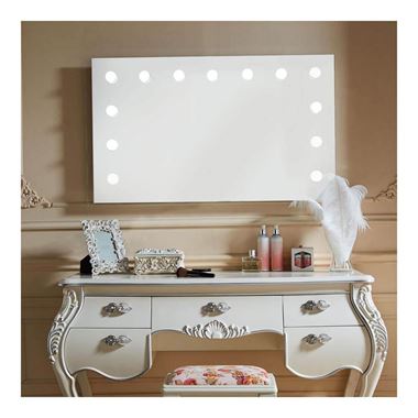 Drench Marilyn Hollywood LED Mirror with Demister Pad & Dimmer Switch - 800mm & 1200mm