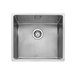 Caple Mode 1 Bowl Inset or Undermount Brushed Stainless Steel Sink & Waste Kit - 490 x 440mm