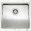 Caple Mode Inset or Undermount Brushed Stainless Steel Drainer & Waste Kit - 490 x 440mm