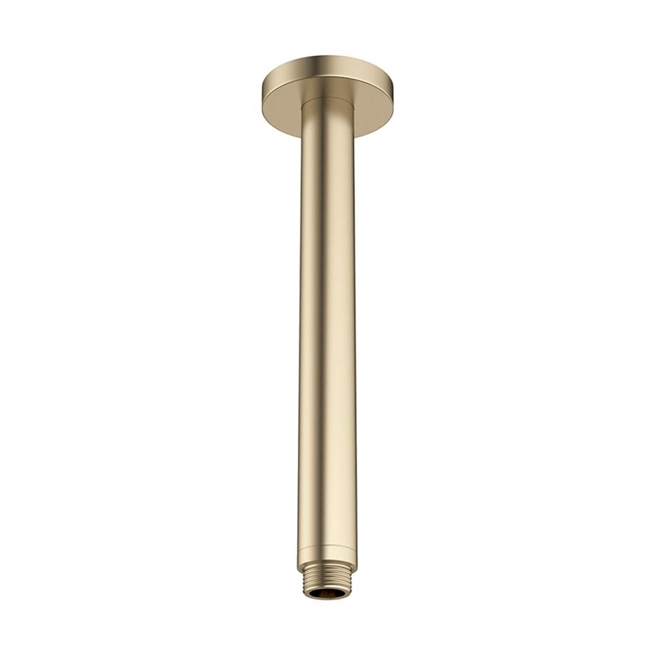 Crosswater MPRO Ceiling Shower Arm - 200mm - Brushed Brass