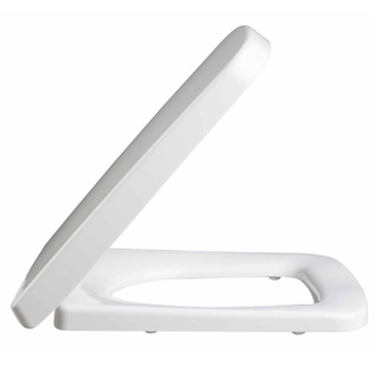 Vellamo Modern Square Soft Close Toilet Seat With Quick Release Hinges - Top Fix