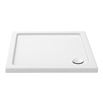 Drench MineralStone 40mm Low Profile Square Shower Tray - 760x760