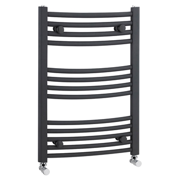 nuie Curved Ladder Rail in Anthracite - 700 x 500mm