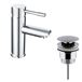 nuie Series 2 Single Lever Mono Basin Mixer with Clicker Waste