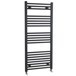 nuie Straight Anthracite Ladder Towel Rails - 1150 x 500mm