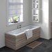 Drift 1700mm Straight Bath Panel - Driftwood