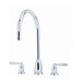 Perrin & Rowe Callisto 3 Hole Lever 'C' Spout Sink Mixer