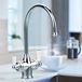 Perrin & Rowe Polaris C Spout 3-in-1 Instant Hot Water Mixer Tap