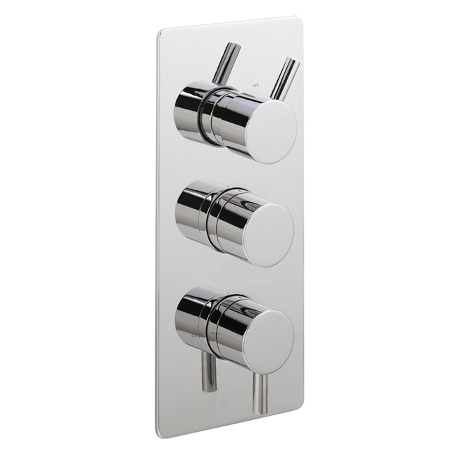 Sagittarius Piazza 3 Outlet Concealed Thermostatic Shower Valve