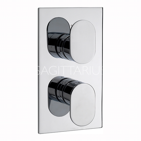 Sagittarius Plaza 1 Outlet Concealed Thermostatic Shower Valve