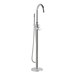 Hudson Reed Thermostatic Single Lever Floor Standing Bath Shower Mixer With Shower Handset and Hose