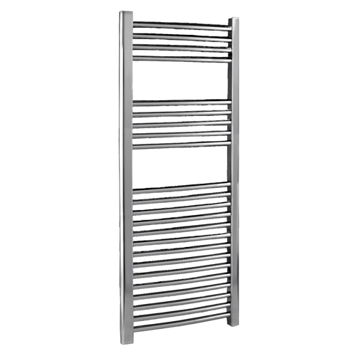 Chrome Dual Fuel Towel Rail H1512mm X W500mm Thermostatic
