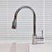 nuie Swan Neck Pull Out Kitchen Spray Tap 