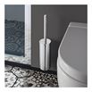Crosswater Mike Pro Wall Mounted Toilet Brush Set - Stainless Steel