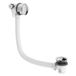 Crosswater Mike Pro Bath Filler with Click Clack Waste - Chrome