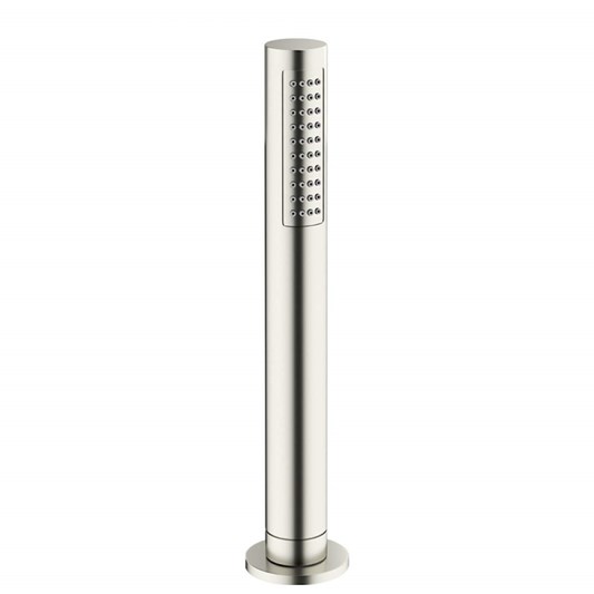 Crosswater MPRO Follow Me Round Shower Handset & Hose - Brushed Stainless Steel