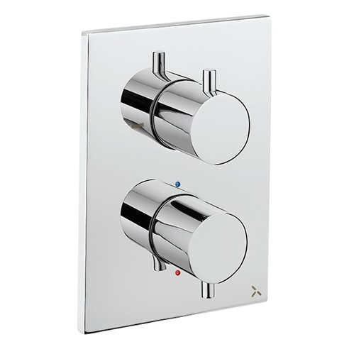 Crosswater MPRO Thermostatic 2 Outlet Shower Valve - Crossbox Technology