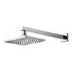 Pura Square Wall Mounted Shower Arm - 400mm