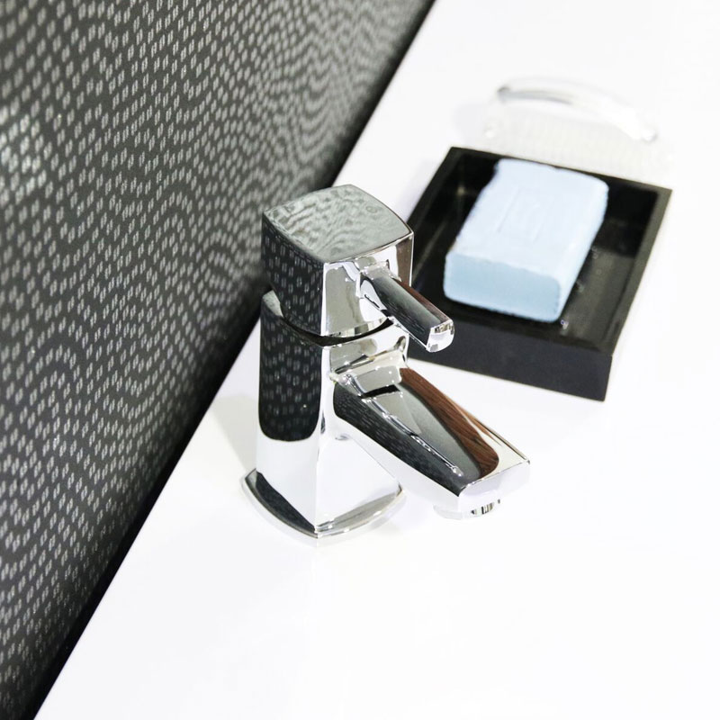 Vellamo Quadro Cloakroom Small Basin Mixer Tap & Waste Tap Warehouse