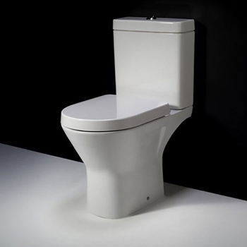 RAK Resort Mini Rimless Close Coupled Toilet & Soft Close Seat