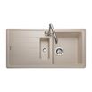 Rangemaster Elements 1.5 Bowl Stone Igneous Granite Composite Kitchen Sink & Waste Kit - 1000 x 500mm