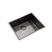 Rangemaster Spectra 1 Bowl Graphite Inset or Undermount Stainless Steel Kitchen Sink & Waste - 540 x 440mm