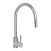 Rangemaster Aquatrend Single Lever Kitchen Mixer Tap with Pull Out Spout - Brushed Chrome