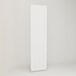 Brenton Oval Double Panel Vertical Radiator - White - 1800 x 472mm