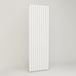 Brenton Oval Double Panel Vertical Radiator - White - 1800 x 590mm
