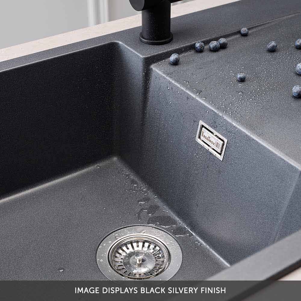 Reginox Amsterdam Compact Single Bowl Granite Composite Kitchen sink ...