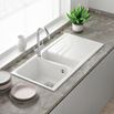 Reginox Ego 1.5 Bowl Composite Kitchen Sink with Reversible Drainer & Waste Kit - 1000 x 500mm