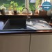 Vellamo Revolve Brushed Stainless Steel Mono Kitchen Sink Mixer Tap