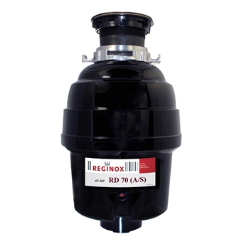 Reginox 0.65hp RD70 Line Waste Disposal Unit and Extended Sink Flange
