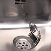 Reginox R18 Round Single Bowl Stainless Steel Inset Kitchen Sink & Waste - 440 x 440mm