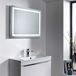 Roper Rhodes Beat Steam Free LED Illuminated Bluetooth Mirror with Stereo Speakers - 600 x 800mm