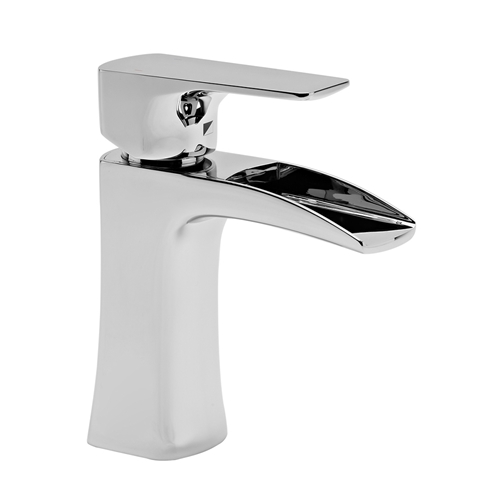 Roper Rhodes Sign Waterfall Mono Basin Mixer with Clicker Waste