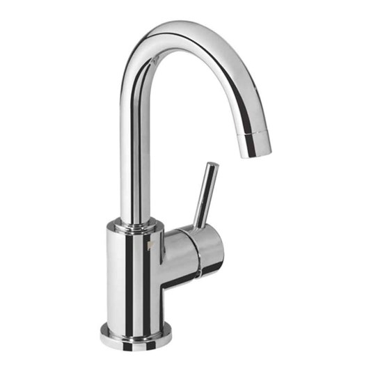 Roper Rhodes Storm Side Lever Mono Basin Mixer with Clicker Waste