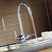 Francis Pegler Rune Twin Metal Lever Mono Sink Mixer With Swivel Spout 