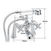 Sagittarius Fantasy Bath Shower Mixer & No1 Kit
