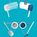 Sanimaid Paris Hygienic Toilet Bowl Cleaner & Wall Holder - 6 Colour Options