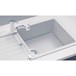 Schock Typos Cristalite Large Single Bowl Alpina Granite Composite Sink & Waste with Reversible Dariner - 1000 x 500mm