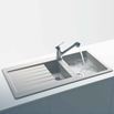 Schock Typos Cristalite 1.5 Bowl Alpina Granite Composite Sink & Waste with Reversible Drainer - 1000 x 500mm
