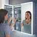 Harbour Glow LED Mirrored Cabinet with Demister Pad & Shaver Socket - 600 x 700mm