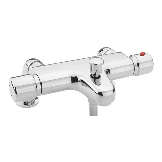 Sagittarius Palermo Exposed Thermostatic Shower Mixer with Integrated Bath Spout