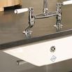Shaws Classic Inset or Undermount White Ceramic Single Bowl Kitchen Sink - 595mm x 460mm