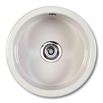 Shaws Classic Round White Ceramic Single Bowl Sink
