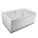 Shaws Contemporary Shaker Single Bowl White Ceramic Belfast Kitchen Sink - 762mm x 457mm