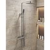 Vellamo Oval Style Thermostatic Exposed Shower System