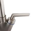Vellamo Twist Kitchen Sink Mixer Tap  - Brushed Nickel